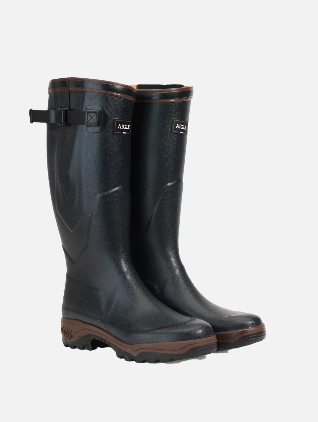 Sale Aigle Bottes Anti-Fatigue Adaptees A Tous Les Mollets Made In France Bronze