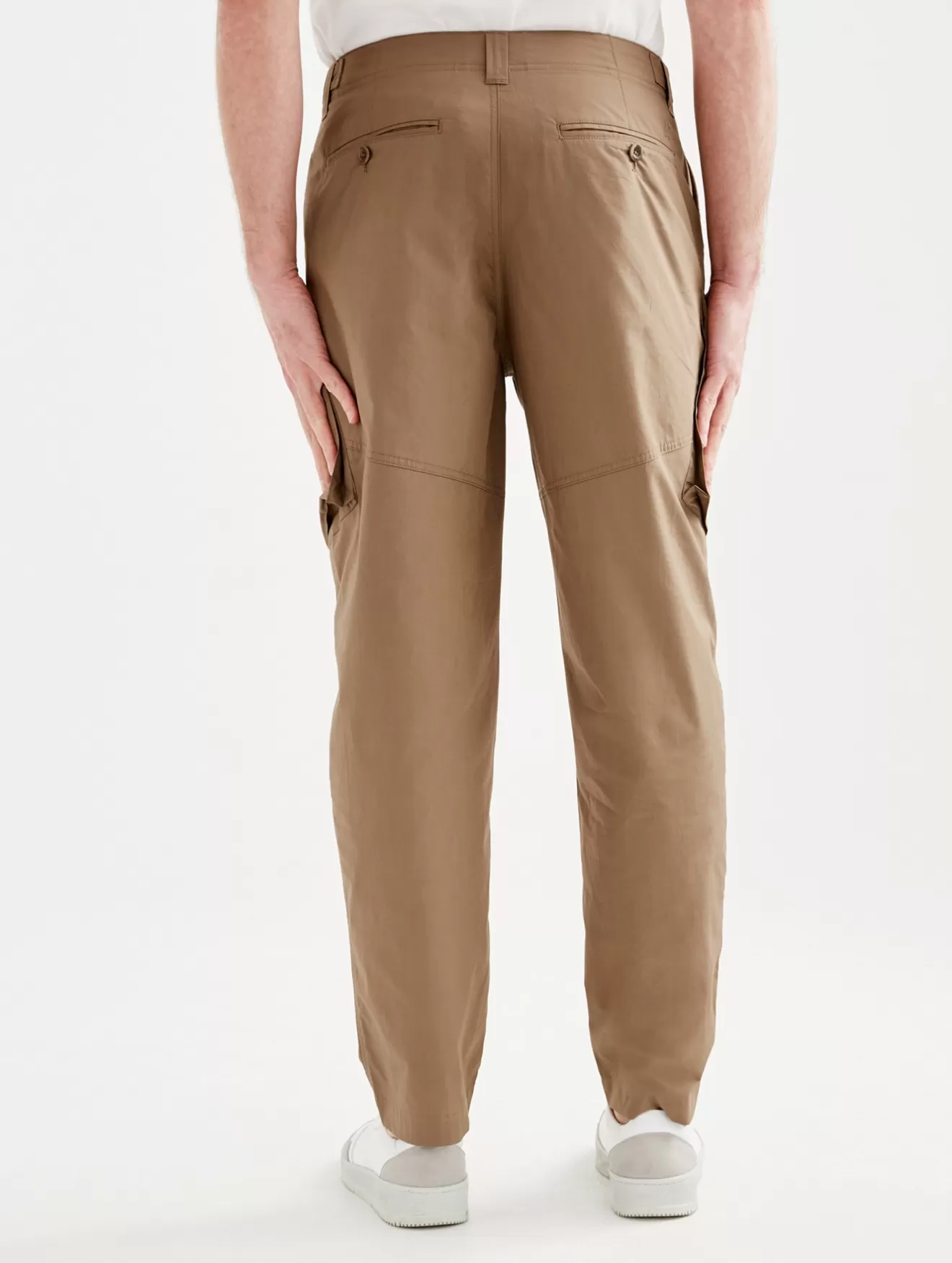 pantalon_cargo_popeline_2.webp Store Aigle Pantalon Cargo Popeline Cappuccino