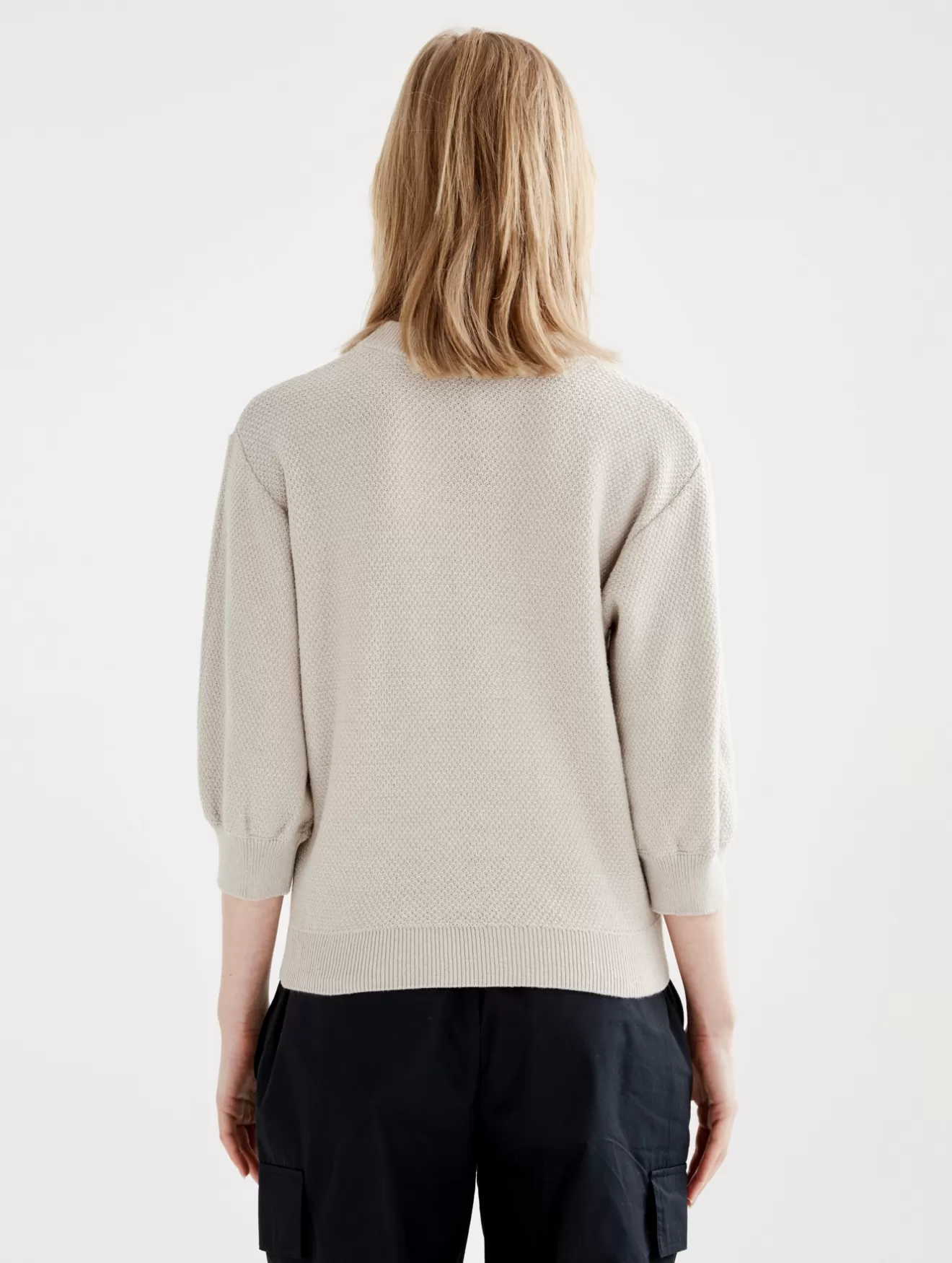 pull_manches_courtes_maille_fantaisie_4.webp Cheap Aigle Pull Manches Courtes Maille Fantaisie Sable