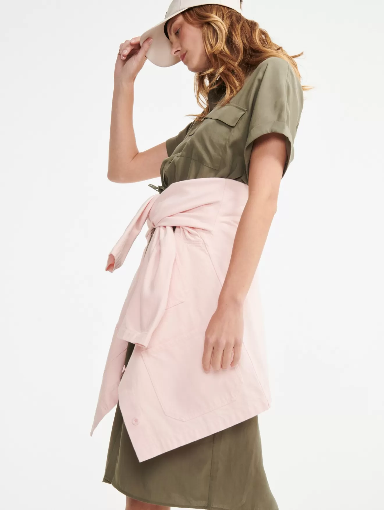 robe_chemise_manches_courtes_2-1.webp Discount Aigle Robe Chemise Manches Courtes Taillis