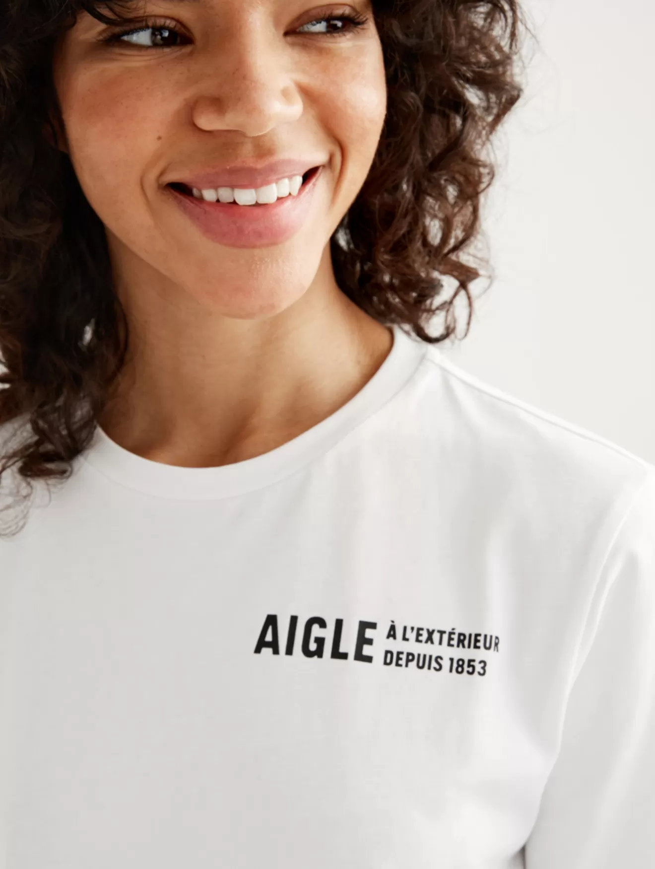 tshirt_en_coton_col_rond_4-2.webp Cheap Aigle T-Shirt En Coton Col Rond Blanc Aigle