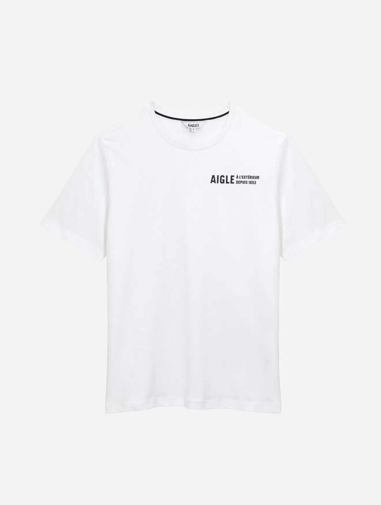 tshirt_en_coton_col_rond_5-2.webp Cheap Aigle T-Shirt En Coton Col Rond Blanc Aigle